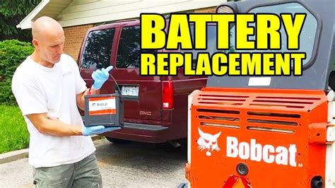 bobcat skid steer battery location|bobcat battery location.